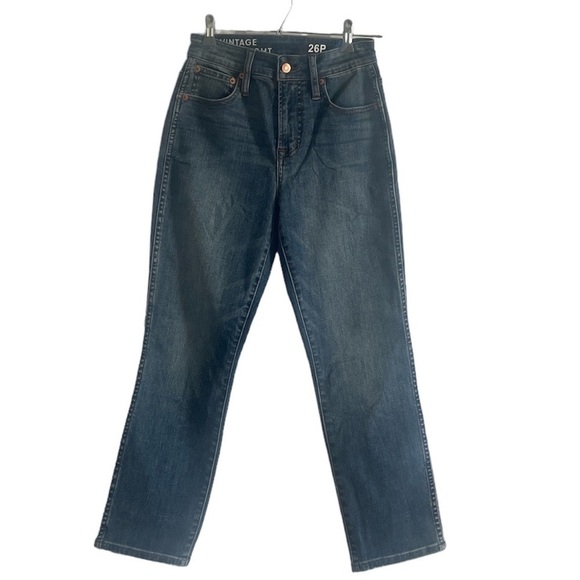 J Crew Vintage Slim Straight Size 26P - Picture 1 of 13